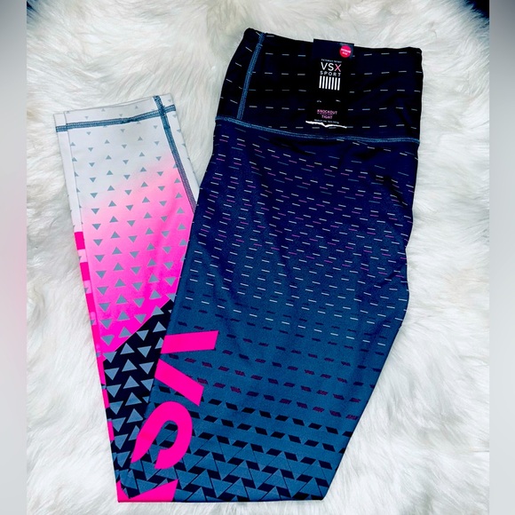 Victoria Secret VSX Knockout Tights Show Off Leggings Bra Limited Edition 2PcSet - Picture 14 of 14